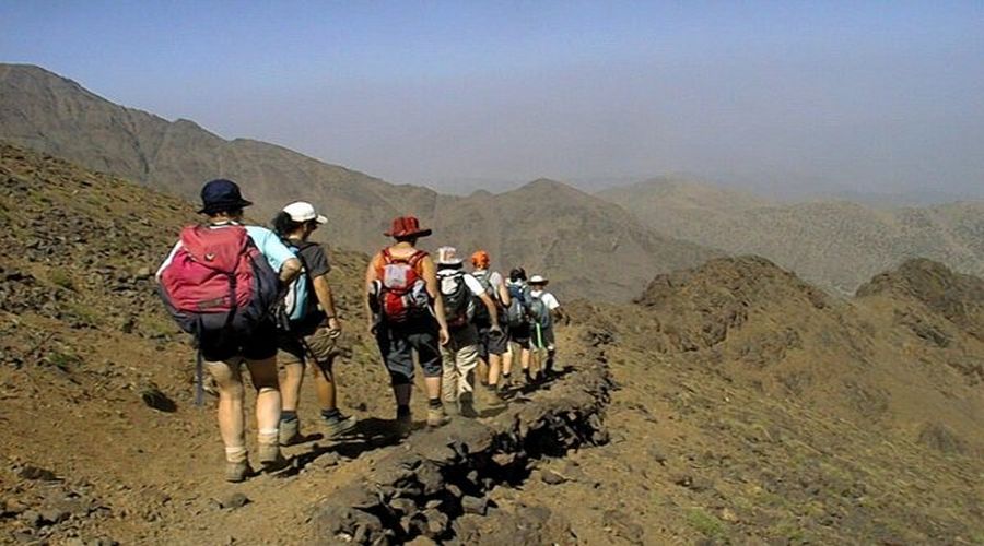 moroccan berbers roaming, 5 days trekking in saghro mountain range